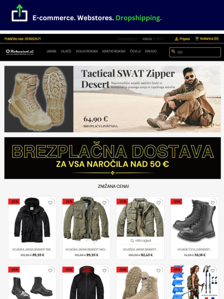 E-commerce. Webstores. Dropshipping.(2)