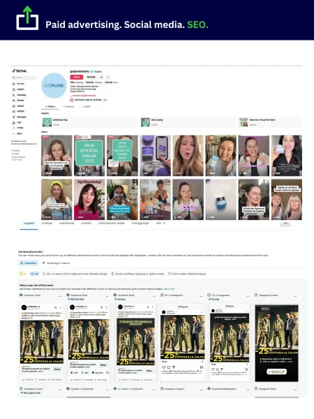 Paid advertising. Social media. SEO.(3)